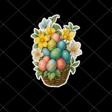 Load image into Gallery viewer, Vintage Sticker Images – 26 PNG & PDF Instant Download – Whimsical Victorian Animals, Easter Basket, Circus, Flowers & Children
