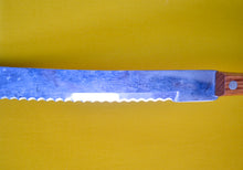 Load image into Gallery viewer, Vintage Stainless Steel All Purpose Kitchen Knife, Wooden Handle, Kitchenalia