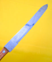 Load image into Gallery viewer, Vintage Stainless Steel All Purpose Kitchen Knife, Wooden Handle, Kitchenalia