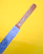Load image into Gallery viewer, Vintage Stainless Steel All Purpose Kitchen Knife, Wooden Handle, Kitchenalia