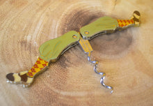 Load image into Gallery viewer, Copy of An Enamelled Metal Novelty Corkscrew in the Form of Jockey Player Legs, 9cm high
