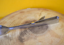 Load image into Gallery viewer, Vintage Chrome Salad Grabber Tongs , Kitchen Utensil, Made In England