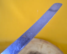 Load image into Gallery viewer, Cathedral Cutlery Robert F Wilding & Co Bread Knife, Vintage Plastic Cream Handle Kitchen Knife