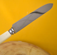 Load image into Gallery viewer, Queen Elizabeth II 2nd coronation 1953 souvenir  - Cake knife Made in England - Sheffield cutlery