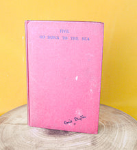 Load image into Gallery viewer, Enid Blyton Five go down to the Sea ,Hodder & Stoughton 3rd Edi 1955 Eileen Soper , Vintage Children Story Book