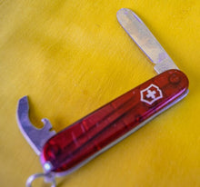Load image into Gallery viewer, Victorinox Swiss Army Pocket Knife Multi Tool , Jelly Red