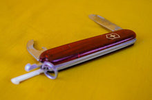 Load image into Gallery viewer, Victorinox Swiss Army Pocket Knife Multi Tool , Jelly Red