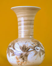 Load image into Gallery viewer, Vintage Jersey Pottery Vase , Floral Flower Pattern, Hand Painted Studio Channel
