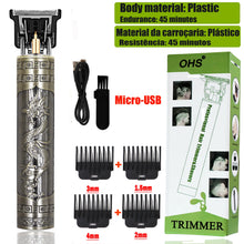 Load image into Gallery viewer, T9 Hair Clipper Repair Beard Shaving Body Hair Trimmer Clippers Electric Machine Men Haircut Machine 0mm Barber Shaver
