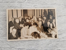 Load image into Gallery viewer, Antique Vintage Photograph | Group Party Dining Scene | Sepia Photo 14.2cm x 9cm
