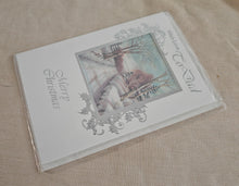 Load image into Gallery viewer, Vintage Christmas Greeting Card – With Love to Dad – New &amp; Sealed – Winter Scene
