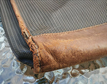 Load image into Gallery viewer, Vintage Charles Jourdan Actif Paris Leather &amp; Canvas Briefcase Document Bag
