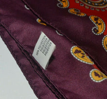 Load image into Gallery viewer, Vintage Ladies Headscarf Mixed Colours Paisley Patterns. 100% Polyester

