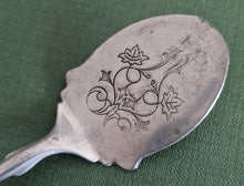 Load image into Gallery viewer, Silver Plated Jam Spoon, Fiddle Pattern - Vintage Cutlery, Tableware, Flatware, 14cm long
