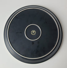 Load image into Gallery viewer, Hornsea Ebony Floral Serving Platter Tray 26cm Vintage Pottery England
