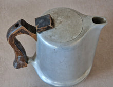Load image into Gallery viewer, Vintage Picquot Ware Teapot Aluminium With Wooden Handle 50s
