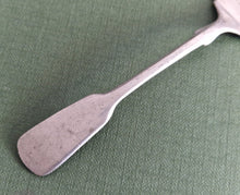 Load image into Gallery viewer, Silver Plated Jam Spoon, Fiddle Pattern - Vintage Cutlery, Tableware, Flatware, 14cm long

