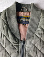 Load image into Gallery viewer, Crossfell Grenfell Mens Quilted Gilet Vest Olive Green Full Zip Size S
