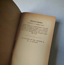 Load image into Gallery viewer, An Outline of the Universe Vol. 1 by J. G. Crowther 1938 Pelican Books Edition
