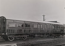 Load image into Gallery viewer, Black White Photo Locomotive Steam Engine Carnforth 23/06/81 McAlpine's Great Eastern Saloon No.
