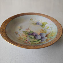 Load image into Gallery viewer, Vintage Bareuther Bavaria Waldsassen Doris Maxwell Serving Bowl Floral Berries
