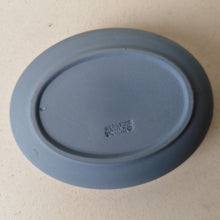Load image into Gallery viewer, Vintage Wedgwood Jasperware Trinket Box – Blue &amp; White Classical Relief – Collectible
