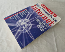 Load image into Gallery viewer, Handbook of top addresses in the internet Year 2000 Edition Rare Vintage Book
