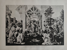 Load image into Gallery viewer, Vintage Double-Sided Book Plate , Adoration of the Magi &amp; Self-Portrait Detail

