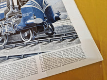 Load image into Gallery viewer, The Coronation Scot Train Illustration Book Plate,Train Of The London Midland and Scotish Railway, I
