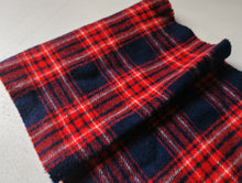 Load image into Gallery viewer, Vintage Tartan Wool Scarf Made in Scotland by Kinloch Anderson 100% Pure Wool
