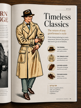 Load image into Gallery viewer, 50 Vintage 1930s Men Fashion Clipart PNG Bundle, Retro Gentleman Illustrations
