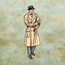 Load image into Gallery viewer, 50 Vintage 1930s Men Fashion Clipart PNG Bundle, Retro Gentleman Illustrations

