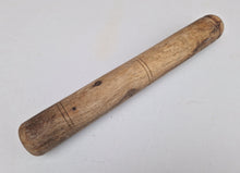 Load image into Gallery viewer, Old Vintage Long Wooden Pestle Spice Crusher Grinder Rolling Pin
