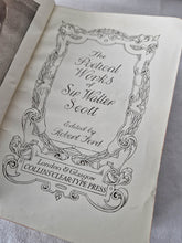 Load image into Gallery viewer, The poetical works of Sir Walter Scott, edited by Robert Ford Vintage Book

