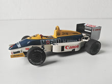 Load image into Gallery viewer, Scalextric Williams Honda FW11 F1 Slot Car Canon Mobil 1 Vintage Spares Repair
