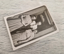 Load image into Gallery viewer, Vintage Sepia Colour Old Family Photograph, 2  Woman and a Smartly Dressed Old Man, Date Uknown, Vol
