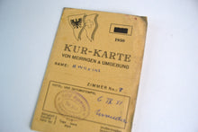 Load image into Gallery viewer, Vintage German Hotel Discount Card: Kurkarte von meiringen umgebung (Kurkarte of Meiringen surroundi
