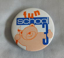 Load image into Gallery viewer, Vintage Fun School Art Club Teddy Bear Promo Pin Badge 5.5cm Collectible
