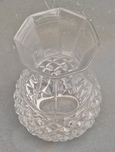 Load image into Gallery viewer, Vintage Small Clear Glass Flower Vase , Table , Window and Fireplace Deco Piece
