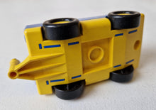 Load image into Gallery viewer, Vintage Lego Duplo set, blue car, man driver / woman passenger, 3 piece set, vintage toys, original,
