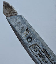 Load image into Gallery viewer, Vintage Grey HANDLE Aluminium King Fuller Utility Knife c1960 / 1970  - for Craft Work and DIY in Good Condition
