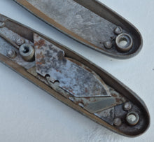 Load image into Gallery viewer, Vintage Grey HANDLE Aluminium King Fuller Utility Knife c1960 / 1970  - for Craft Work and DIY in Good Condition
