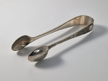 Load image into Gallery viewer, Silver Plated Sugar Cube / Ice Grabber Tongs, Spoon Tongs, Vintage Silverware, 10.5cm Tongs, Sugar Tongs, Sugar Nips
