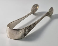 Load image into Gallery viewer, Silver Plated Sugar Cube / Ice Grabber Tongs, Spoon Tongs, Vintage Silverware, 10.5cm Tongs, Sugar Tongs, Sugar Nips
