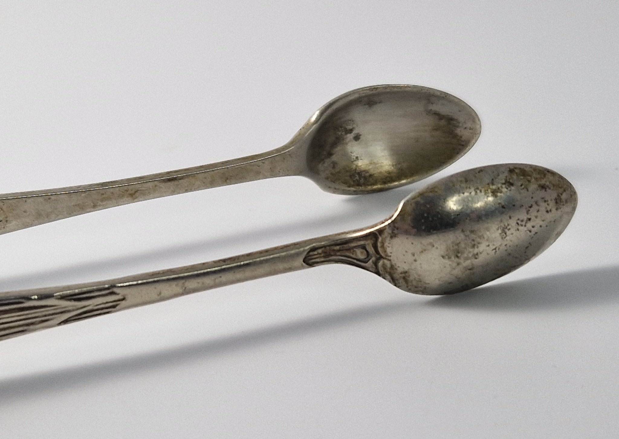 EPNS Silver Plated Sugar Cube / Ice Grabber Tongs, Spoon