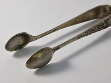 Load image into Gallery viewer, EPNS Silver Plated Sugar Cube / Ice Grabber Tongs, Spoon Tongs, Vintage Silverware, 10.5cm Tongs, Sugar Tongs, Sugar Nips
