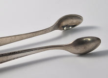 Load image into Gallery viewer, EPNS A1 Silver Plated Sugar Cube / Ice Grabber Tongs, Spoon Tongs, Vintage Silverware, 8cm Tongs, Sugar Tongs, Sugar Nips
