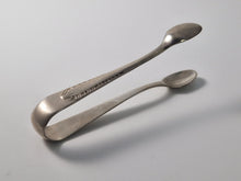 Load image into Gallery viewer, EPNS A1 Silver Plated Sugar Cube / Ice Grabber Tongs, Spoon Tongs, Vintage Silverware, 8cm Tongs, Sugar Tongs, Sugar Nips
