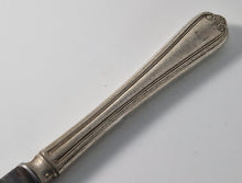 Load image into Gallery viewer, Vintage Dinner Knife Sheffield Cutlery , Firth Stainless Steel, 21cm long, Decorative Handle
