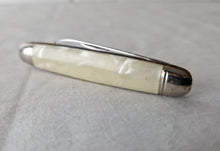 Load image into Gallery viewer, Richards Sheffield England pocket knife , Single Blade, Lucite Plastic Handle
